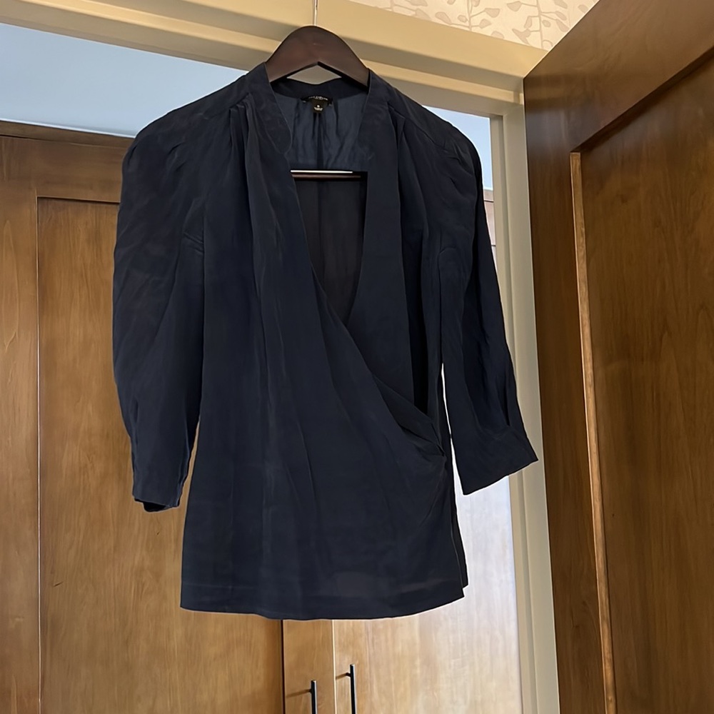 Ann Taylor Silk 3/4 sleeve blouse
